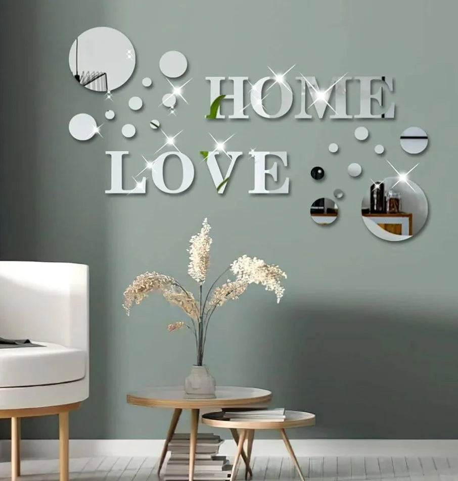26-Piece Acrylic Wall Decor