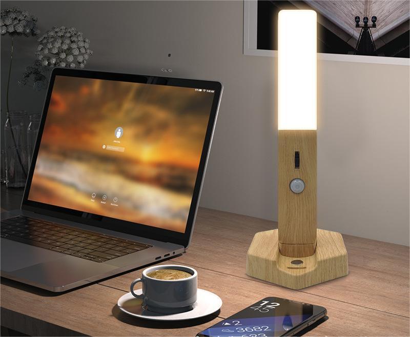 Wooden Smart Night Lamp
